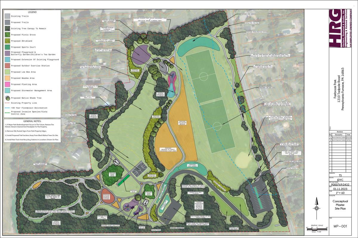 Fairbrook Park Master Plan