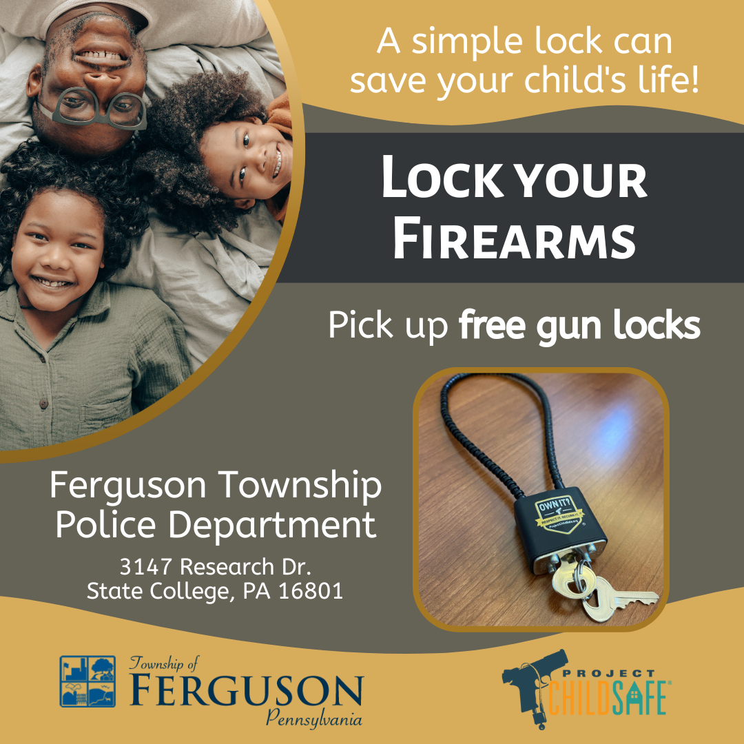 free gun locks poster