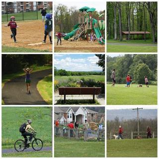 Parks and recreation photo collage