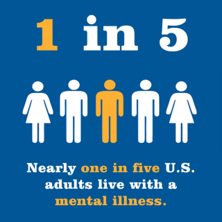 1 in 5 mental illness