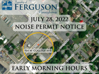 Noise Permit Notice