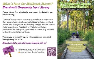 Millbrook Marsh Nature Center Survey