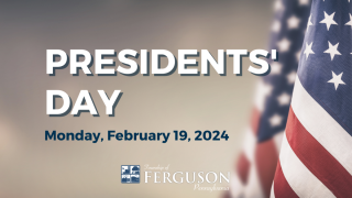 Presidents Day Closure