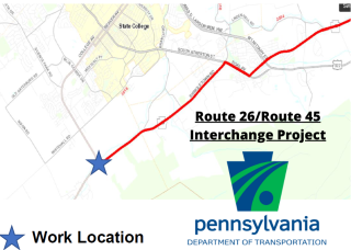 Route 26/Route 45 Interchange Project