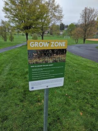 Grow zone sign