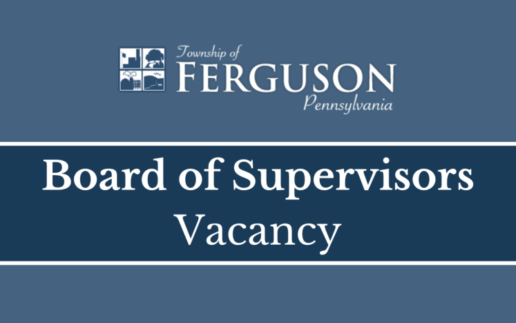 Board of Supervisors Vacancy
