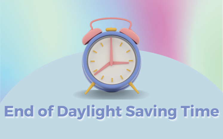 end of daylight saving time