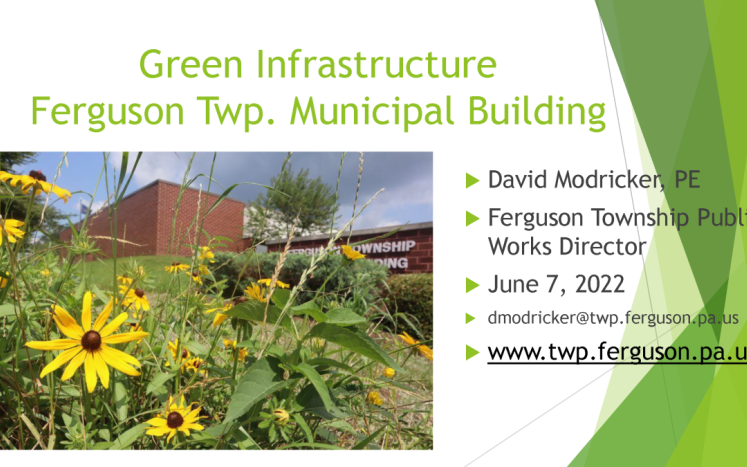 Green Infrastructure at Ferguson Township