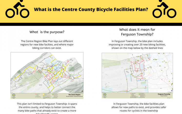 picture of bicycle facilities plan flyer